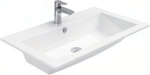 Изображение товара Раковина Aquanet Мокка, 00303658, 85 см, искусственный камень, белая