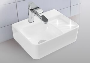 Изображение товара Раковина Aquanet Comfort-1, 00326027, 40 см, фарфор, белая 