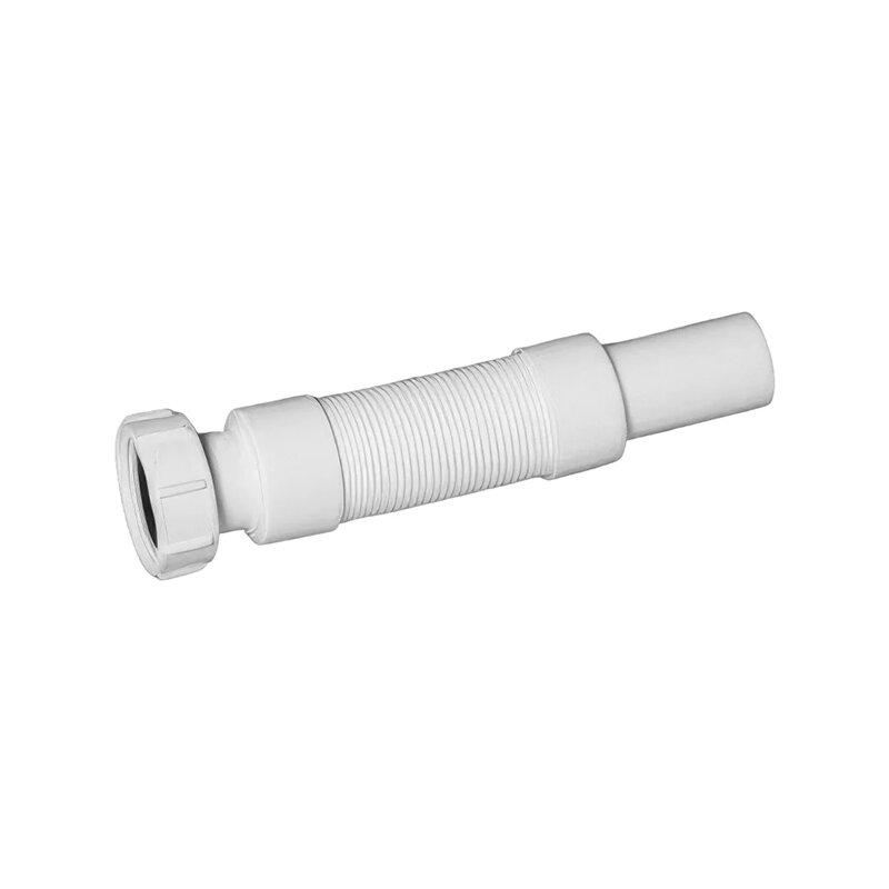 Изображение товара Гофрированная труба McAlpine MRMF1-05, L 300-500 мм, цвет белый