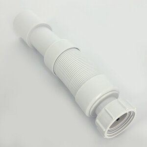 Изображение товара Гофрированная труба McAlpine MRMF103S, L 255-300 мм, цвет белый