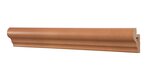 Бордюр Exagres Torelo T-035, 0041453, 36 x 5 см, уголок, коричневый - фото 1