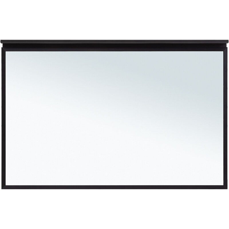 Изображение товара Зеркало Allen Brau Priority 1.31018.BB, 120 см, с LED-подсветкой, черный браш