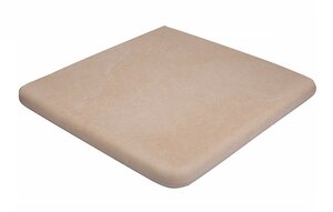 Изображение товара Керамогранит ступень угловая Exagres Stone Cartabon Ocre 33x33 см бежевый