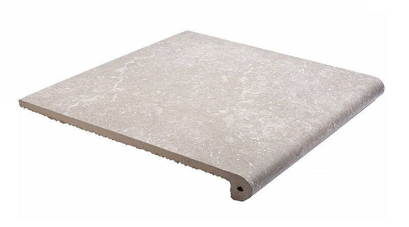 Изображение товара Керамогранит Exagres Stone Peldano Gris 33х33 см нескользящий для пола и ступеней