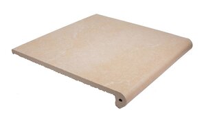 Изображение товара Ступень Exagres Stone Peldano Ocre 33x33 см, бежевый, матовый