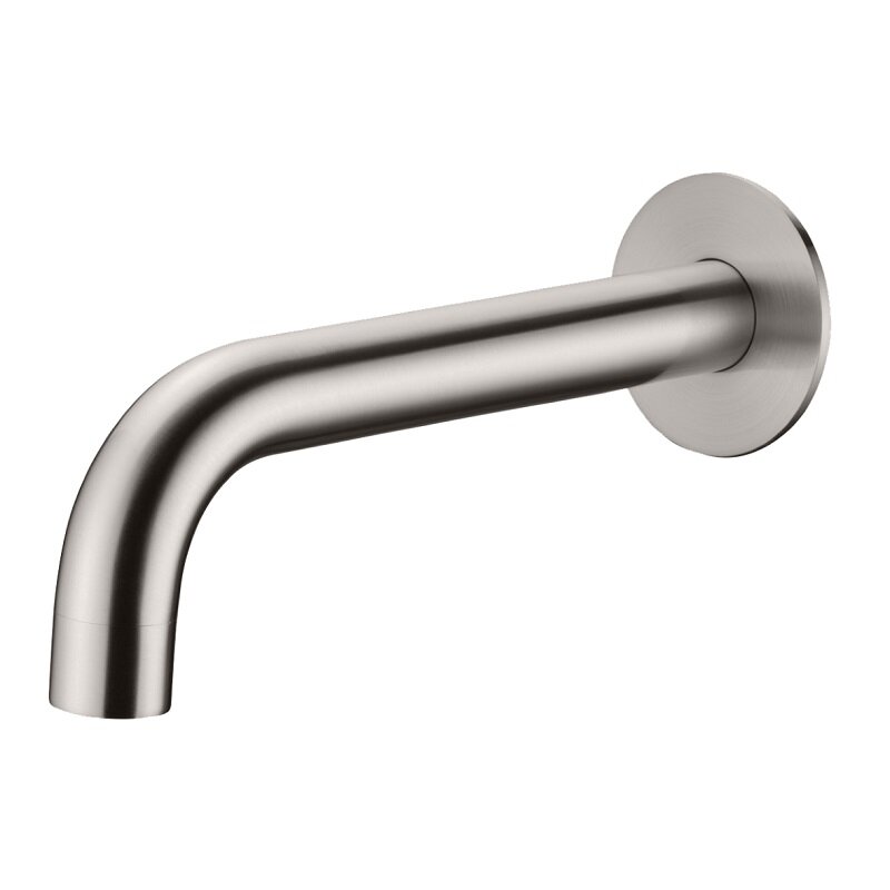 Изображение товара Излив для ванны Boheme Fusion 625-NB 19.1 см никель брашированный монтаж в стену