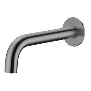 Изображение товара Излив для ванны Boheme Fusion 625-SGM, 19.1 см, цвет графит глянцевый Shine Gun Metal