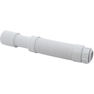Изображение товара Гофрированная труба McAlpine MRMF105S, длина 290-500 мм, цвет белый