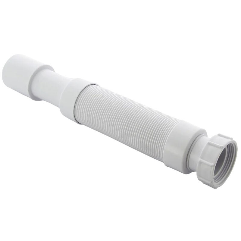 Изображение товара Гофрированная труба McAlpine MRMF2-05, регулировка 290-500 мм, белая, для раковины