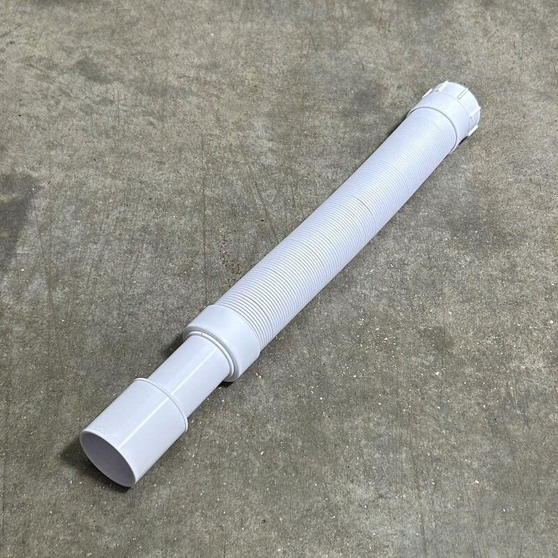 Изображение товара Гофрированная труба McAlpine MRMF2-12 480-1200 мм белая для раковины кухня ванна