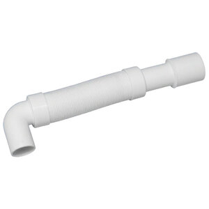 Изображение товара Гофрированная труба McAlpine MRMF2-E, L 350-600 мм, цвет белый