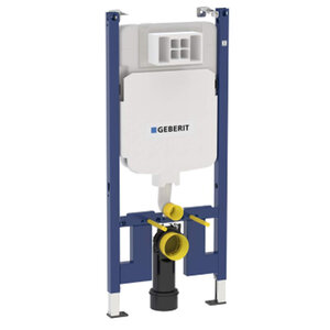 Изображение товара Инсталляция Geberit Alpha 8, 458.175.00.1, для подвесного унитаза, синяя