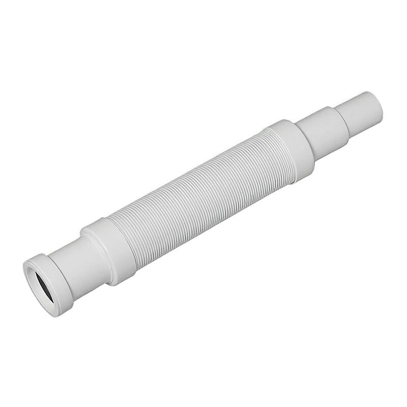 Изображение товара Гофрированная труба McAlpine MRMF3P 400-1000 мм белая для раковины и ванны