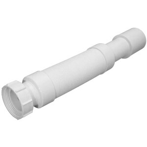 Изображение товара Гофрированная труба McAlpine MRMF4, регулируемая длина 400-1000 мм, белая