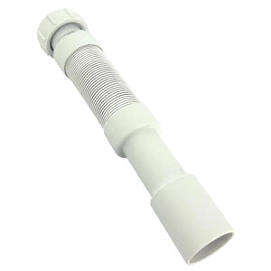 Изображение товара Гофрированная труба McAlpine MRMF4-045, L 250-450 мм, цвет белый