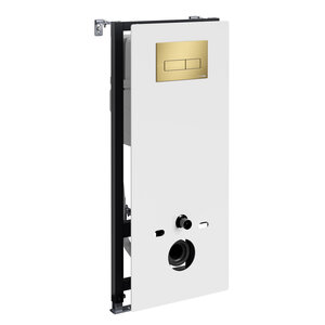 Изображение товара Инсталляция для унитаза WasserKraft Abens 20TLT.010 Механическая с декоративной стеклянной панелью