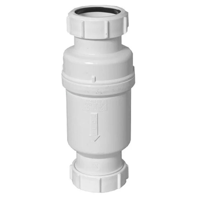 Изображение товара Сухой сифон McAlpine 40 MRNRV40C-PB для раковины пластиковый белый