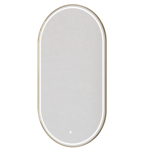 Изображение товара Зеркало Armadi Art Vallessi 568-G-MDF, 60 см, с подсветкой, цвет золото