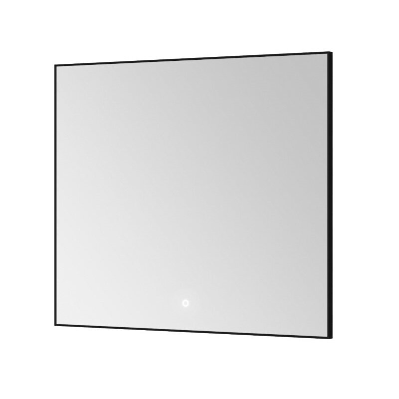 Изображение товара Зеркало Boheme 543-080-B с подсветкой и сенсором, черная рама, 80 см