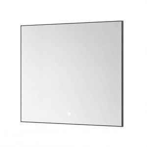 Изображение товара Зеркало Armadi Art Modern 543-080-GM, 80 см, с подсветкой, сенсор, цвет рамки графит Gun Metal