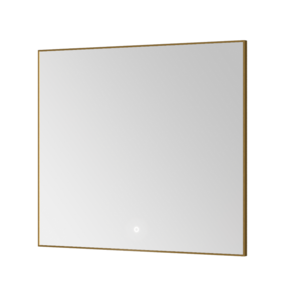 Изображение товара Зеркало Boheme 543-080-MG, 80 см, с подсветкой, сенсор, цвет рамки золото матовое