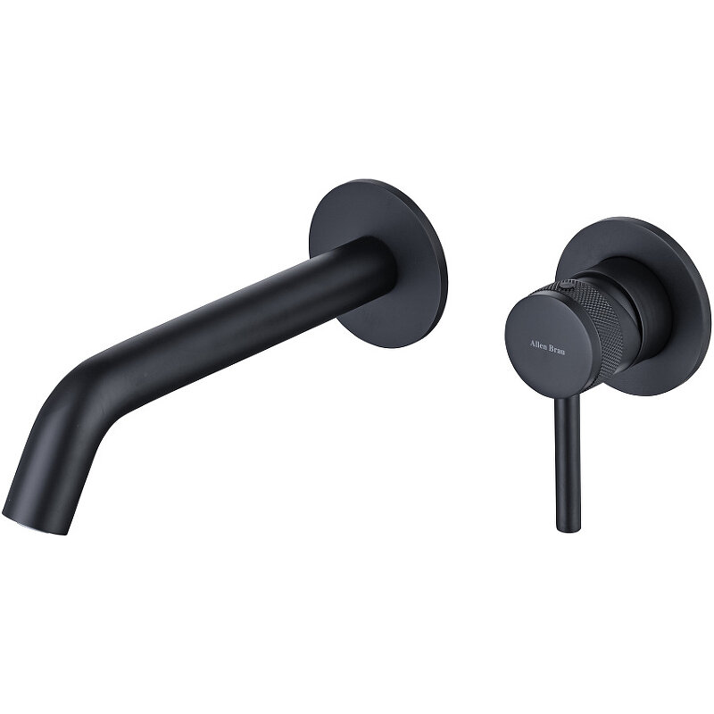 Изображение товара Смеситель Allen Brau Priority 5.31030-31: черный матовый, накладной (встраиваемый) с керамическим к