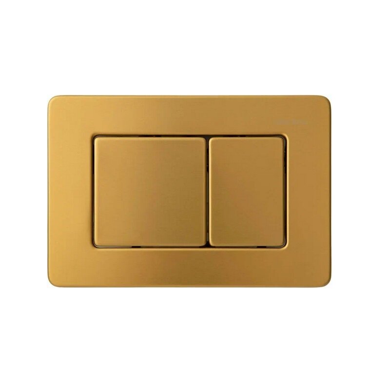 Изображение товара Кнопка смыва Allen Brau Infinity 9.20006.GB пневматическая золото брашированное