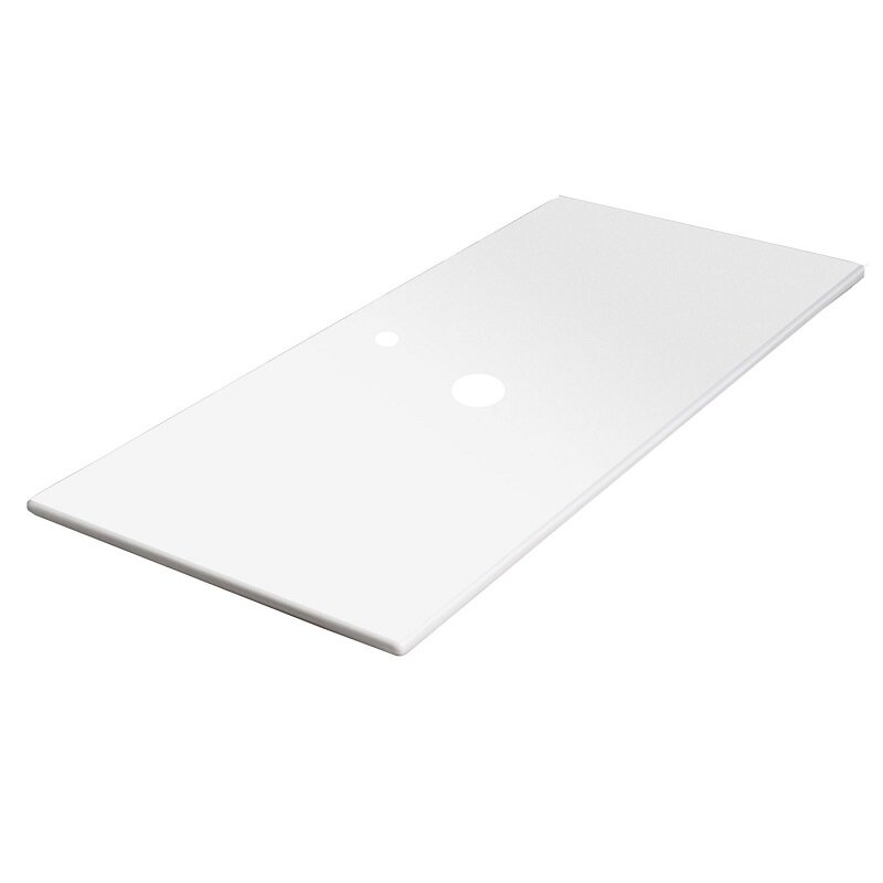 Изображение товара Столешница Armadi Art Vallessi 840-080-W, 81 см, прямая, белый