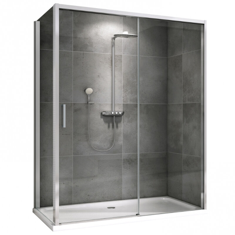 Изображение товара Душевой уголок Abber Komfort AG93130-S92 Универсальная сборка 130x90 Изображение товара Душевой уголок Abber Komfort AG93130-S92 Универсальная сборка 130x90