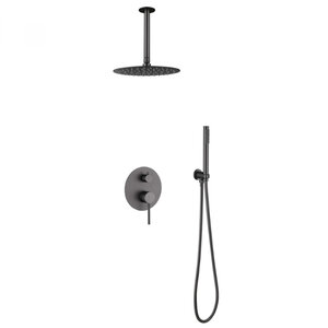 Изображение товара Душевая система Abber Emotion AF8821NG никель встроенная с керамическим картриджем