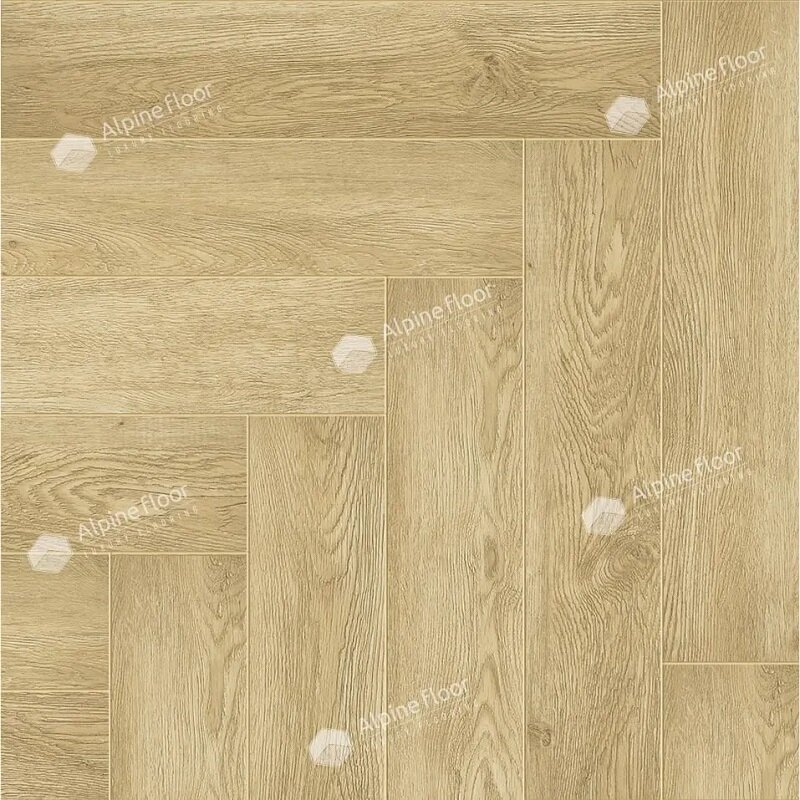 Изображение товара Виниловый ламинат Alpine Floor Parquet Light SPC, 4 мм, Дуб Ваниль Селект