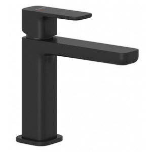 Изображение товара Смеситель Kludi Renon 422893975, для раковины, с донным клапаном, черный матовый