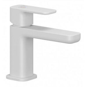 Изображение товара Смеситель для раковины Kludi Renon 422675375 белый матовый, однорычажный