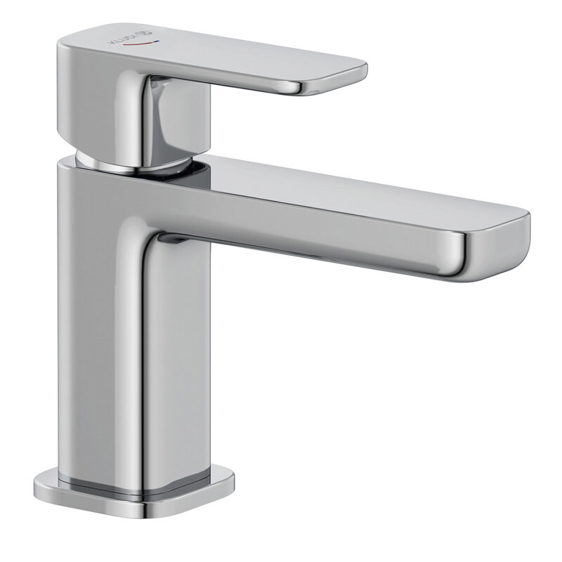 Изображение товара Смеситель Kludi Renon 422670575 для раковины с донным клапаном, хром