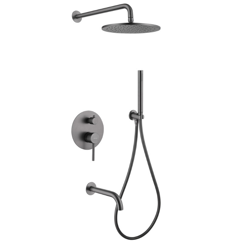 Изображение товара Душевая система Abber Wasser Kreis AF8117NG, цвет никель