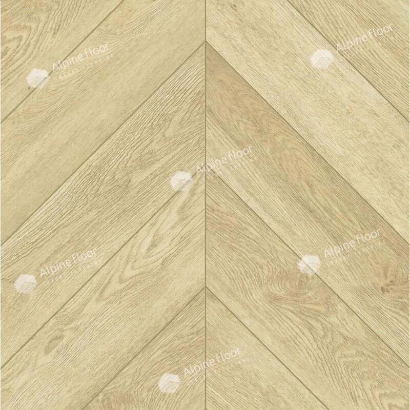 Изображение товара Виниловый ламинат Alpine Floor Chevron SPC ECO 18-2 MC 12.7х60 см дуб Ваниль Селект