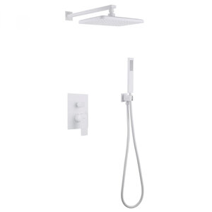 Изображение товара Душевая система Abber Weiss Insel AF8018FW, цвет белый матовый