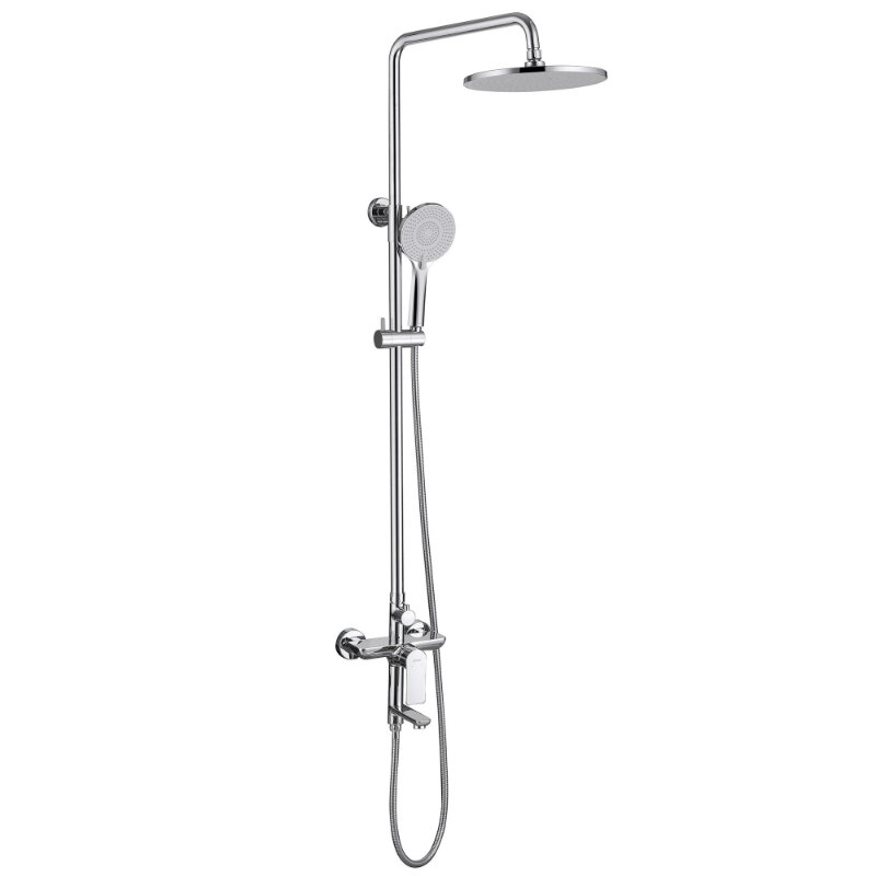 Изображение товара Душевая система Abber Weiss Insel AF8016N, хром, Германия, 125 см
