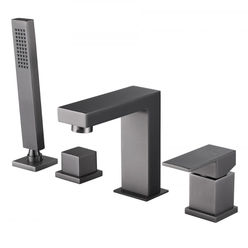 Изображение товара Смеситель для ванны Abber Daheim AF8213NG, латунь, никель, Германия