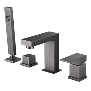 Изображение товара Смеситель Abber Daheim AF8213NG, на борт ванны, цвет никель