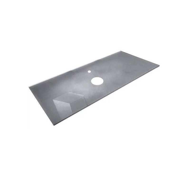 Изображение товара Столешница Armadi Art NeoArt 853-080-SLF, 81x52 см, серебро поталь