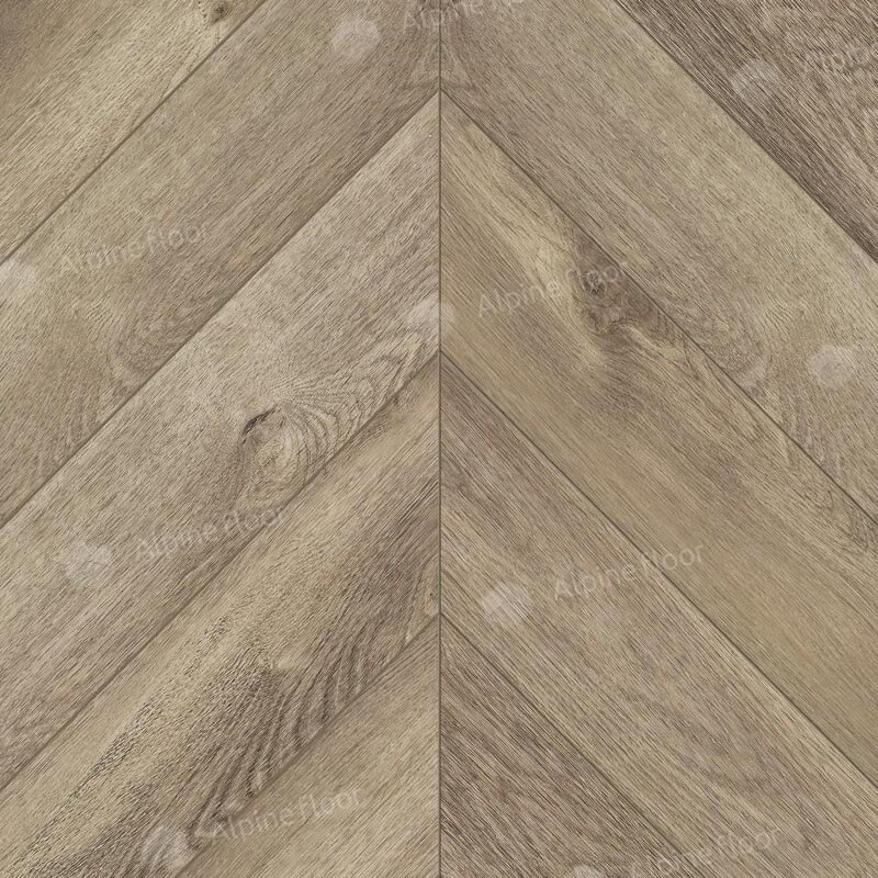 Изображение товара Виниловый ламинат Alpine Floor Parquet Light SPC, ЕСО 13-5 MC, планка 12.5 х 60 см, декор Дуб Натуральный Отбеленный, замковый, 4 мм