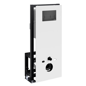 Изображение товара Инсталляция для унитаза WasserKraft Glan 66TLT.010 с стеклянной панелью и механической кнопкой