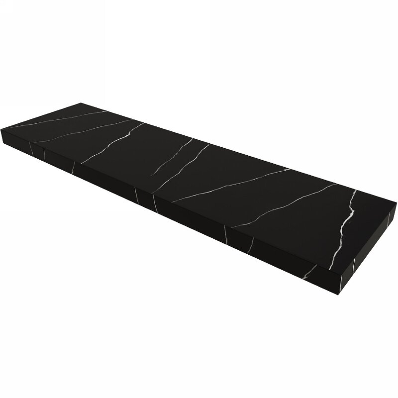 Изображение товара Столешница для ванной Armadi Art Flat 869-160-NM 160 см nero marquina
