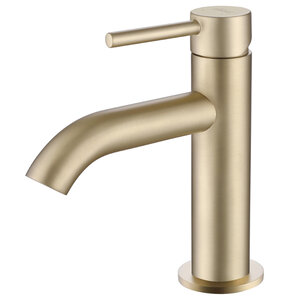 Изображение товара Смеситель Abber Wasser Kreis AF8110G, для раковины, цвет золото матовое