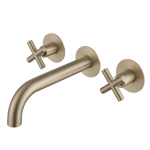 Изображение товара Смеситель Abber Wasser Kreis AF81121G, для раковины, цвет золото матовое