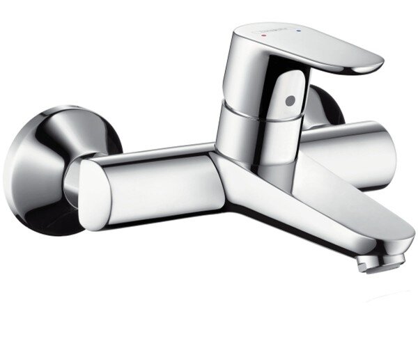 Изображение товара Смеситель для раковины Hansgrohe Focus 31923000 хром унитарный стильный алюминиевый