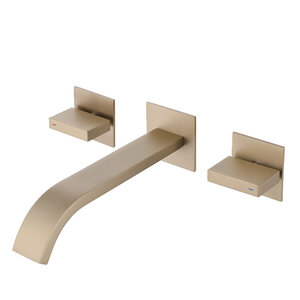 Изображение товара Смеситель Abber Wasserfall AF8612G, золото матовое для раковины