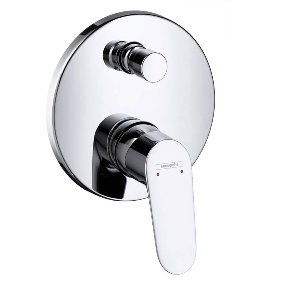 Изображение товара Смеситель для ванны и душа Hansgrohe Focus хром с скрытым монтажом Изображение товара Смеситель для ванны и душа Hansgrohe Focus хром с скрытым монтажом