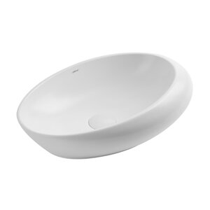 Изображение товара Раковина Abber Bequem AC2107MW 49 см фаянс белый матовый угловая современная